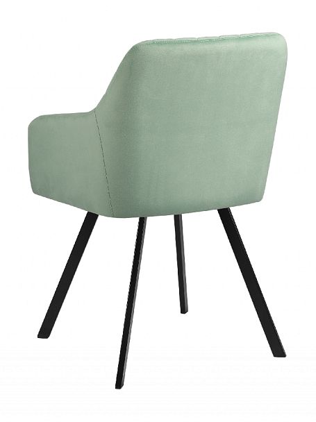 Комплект кресел Барли, Confetti aquamarine/черный, 2 шт. - Вид 5