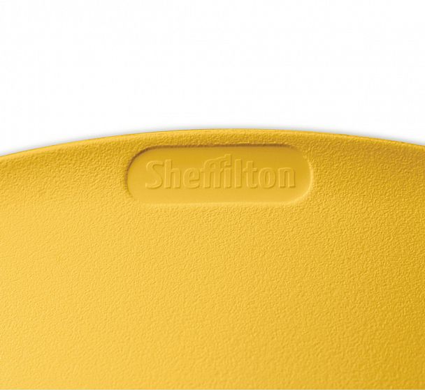 Стул барный Sheffilton SHT-ST19/S66 желтый желтый/хром лак - Вид 4