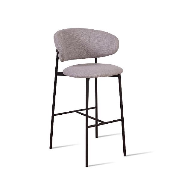 Стул барный Adele, рогожка wellton 912, серый - Вид 8