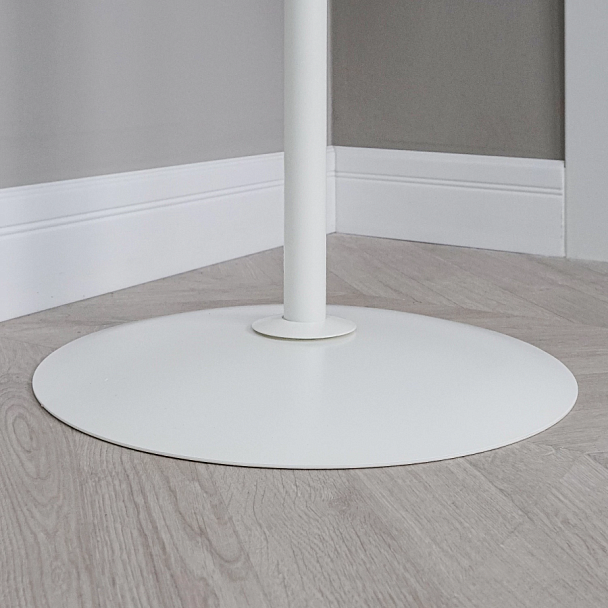 Вешалка-стойка "Дерево", 1,81 м, диск 37,5 см, 15 крючков, металл, белая, ВНП 211 Б - Вид 4