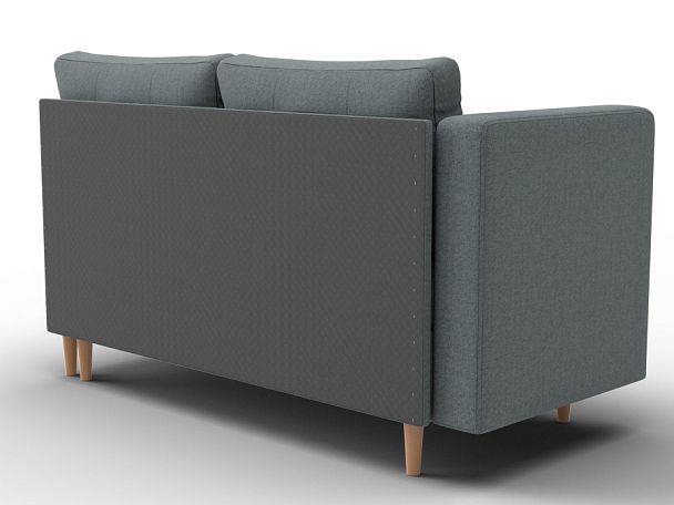 Кушетка Лига-098 Рогожка серый - Вид 5