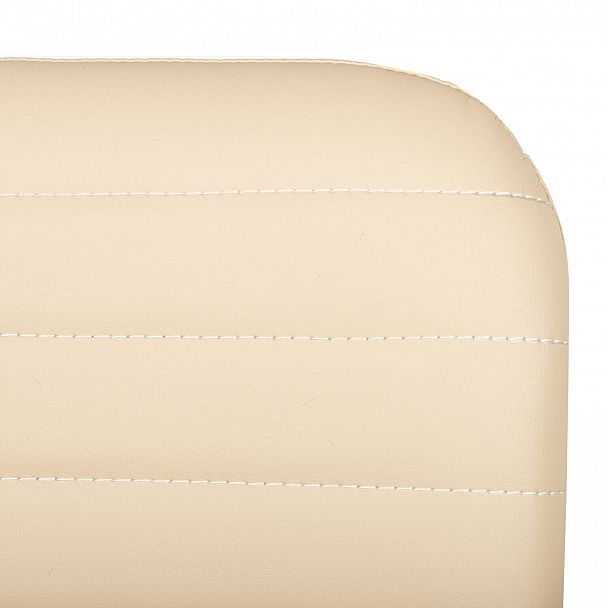 Кресло для приемных и переговорных BRABIX "Visit CF-101", хром, экокожа, бежевое, 532560 - Вид 8