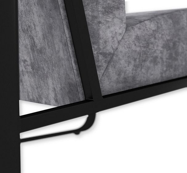 Кресло Sheffilton SHT-AMS1-1 дымный/черный муар/браш.корич. - Вид 8