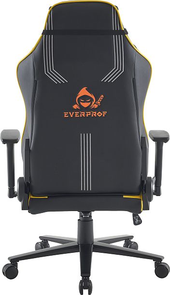 Геймерское кресло Everprof Rapid Экокожа Желтый - Вид 5
