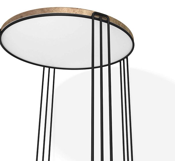 Столик журнальный Sheffilton SHT-CT53-1 тирион/черный муар - Вид 5