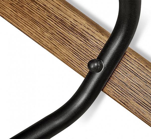 Стул барный Sheffilton SHT-ST37/S93 серое облако/корич.брашир./черный муар - Вид 10