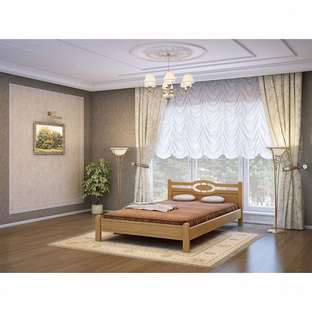 Кровать "Милиса 120" сосна - Вид 2