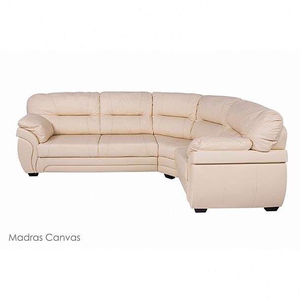 Угловой диван "Бруклин" в коже - Вид 5