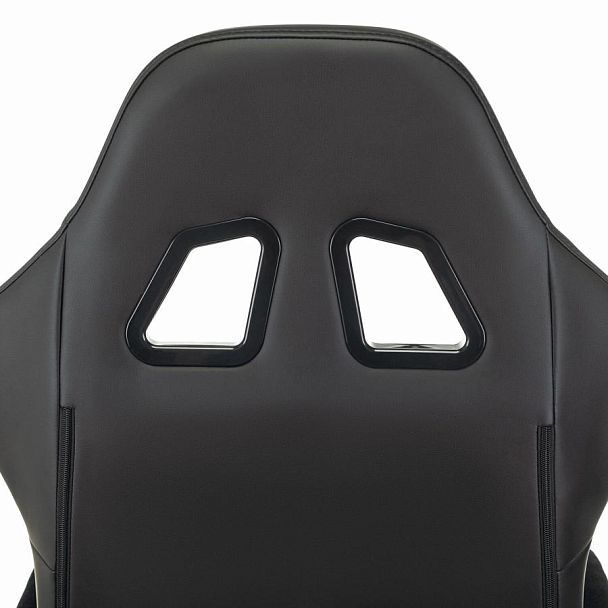 Кресло компьютерное BRABIX "Striker GM-121", синхромеханизм, 2 подушки, экокожа/велюр, черное, 532962 - Вид 13