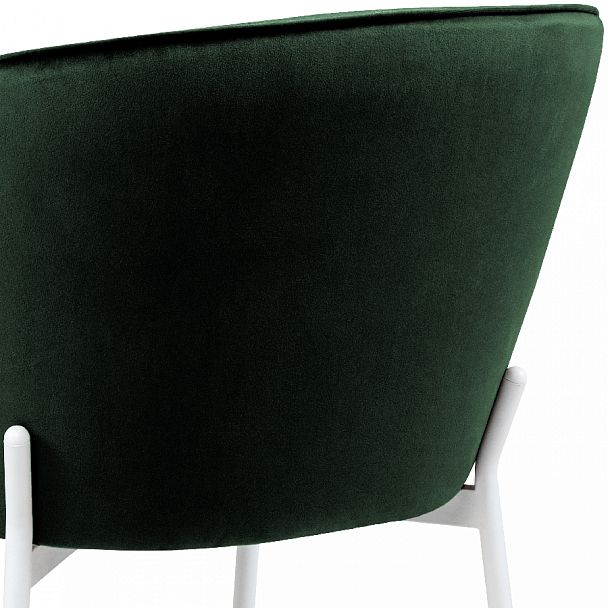 Комплект кухонных стульев Миэль зеленый велюр/белый, 4 шт. - Вид 10