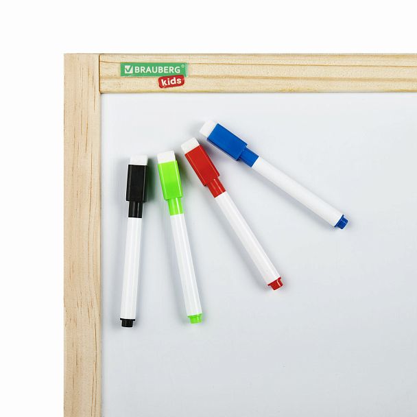 Мольберт растущий для мела/магнитно-маркерный 38х37 см, BRAUBERG KIDS, максимальная высота 106 см, 238148 - Вид 18
