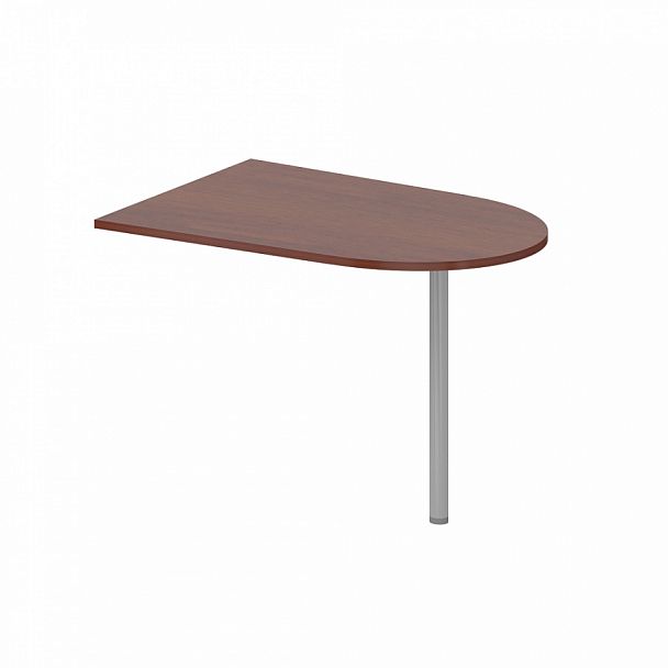 Стол приставной офисный "Компьютерные столы" ПК-АРМ-СТП110х75-В3-34А орех ноче экко - Вид 1