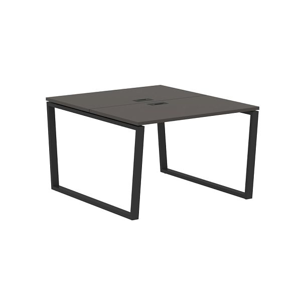 Стол 2-х местный EVWST 1113 Мокко/Черный 1160х1346х750 EDIS - Вид 1