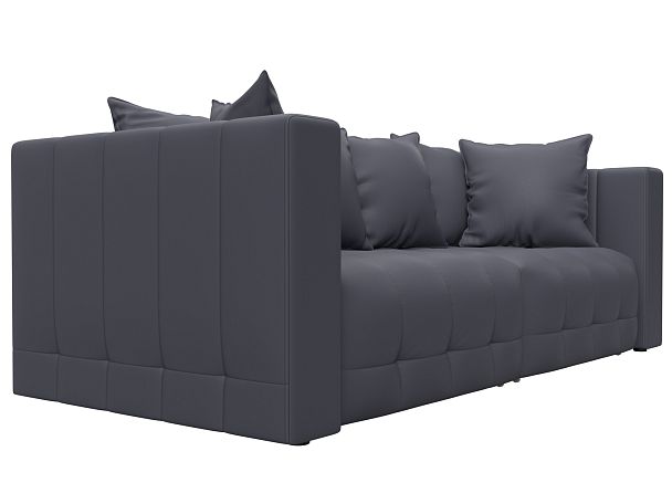 Диван прямой Лига-052 НПБ Экокожа серый - Вид 3