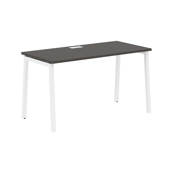 Стол прямой ELST 1367 Мокко/Белый 1360х670х750 EDIS - Вид 1