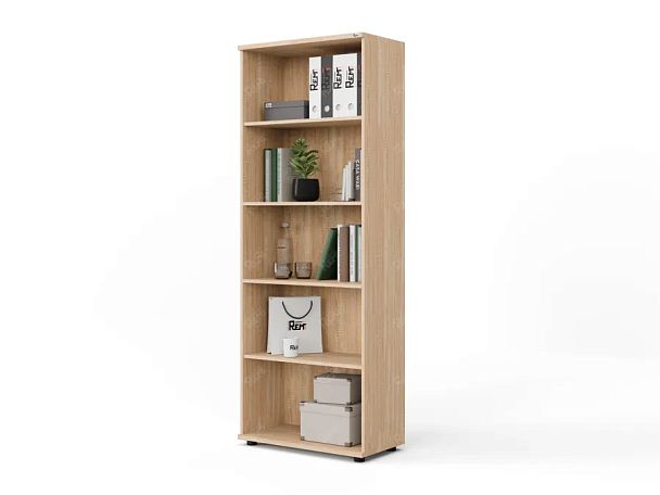 ЛАЙТ / LIGHT RLG027-70x35 Широкий стеллаж 70x35x183 Дуб Сонома - Вид 5