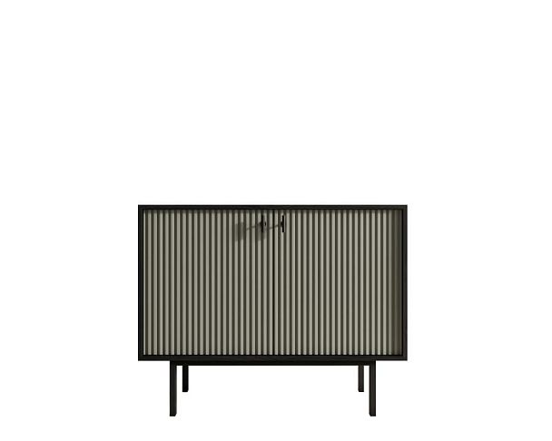 Комод с двумя дверками Emerson арт EM02/gray/L - Вид 1