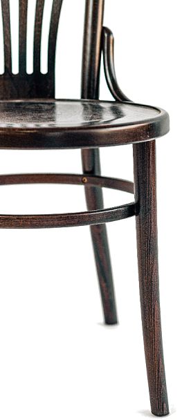 Комплект венских деревянных стульев Ослав темный орех, 4 шт. - Вид 7
