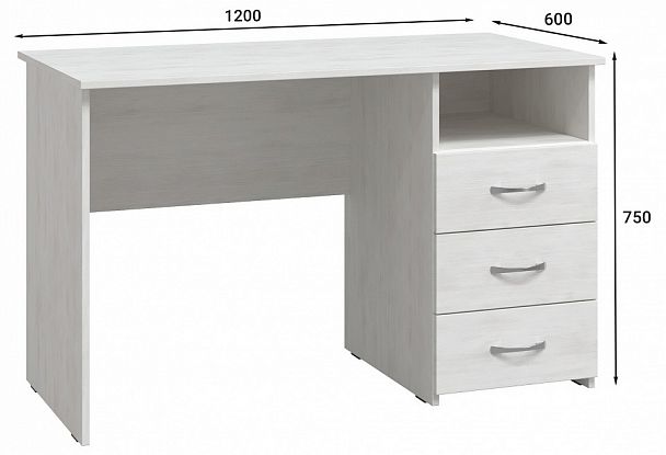 Стол письменный Эконом Стандарт С-112К - Вид 2