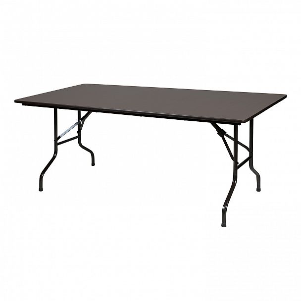 Стол Лидер 2, 1800x800, венге, черный - Вид 1