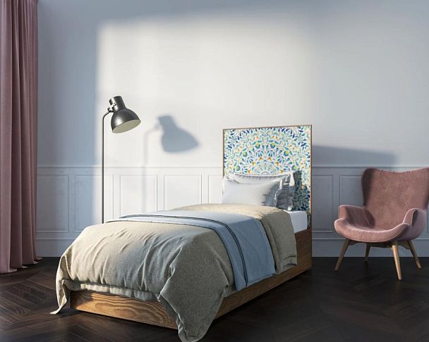 Кровать Berber 90х200 см принт 46 арт BB43/Print_46 - Вид 2