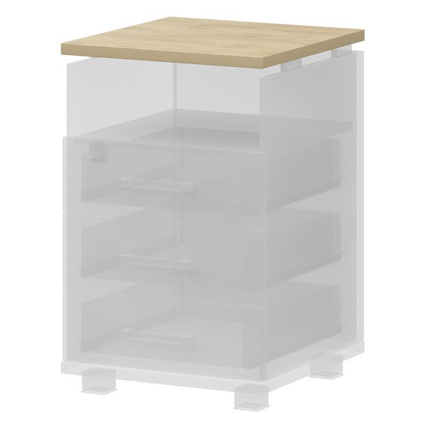 Крышка тумбы НТ-320.45 Баттл Рок 438x444x25 Аргентум - Вид 1