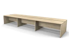 EUROPE/ЕВРОПА RE015-474х163 Двухсторонняя станция 4740x1630x750 Акация светлый - Фото предпросмотра