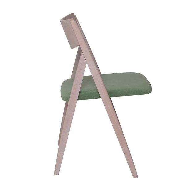 Стул Clack, велюр Teddy 338, бук под лак - Вид 4