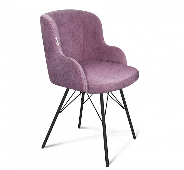 Стул Sheffilton SHT-ST39/S37 пыльная роза/черный муар - Вид 2