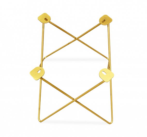 Основание для стола Sheffilton SHT-TU37 металлическое золото - Вид 4