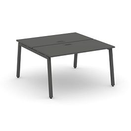 Стайл Проджект Рабочая станция 2-х сторон. SN-5A.DRS-012 Антрацит/Металл Антрацит 1180*1432*750 - Фото предпросмотра