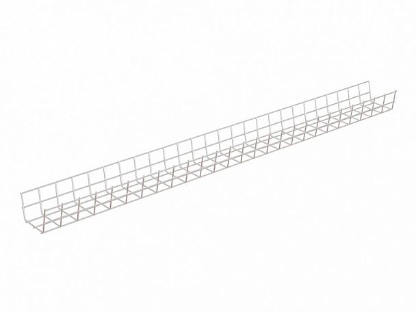 Кабель-канал сетка NT хром - Вид 1