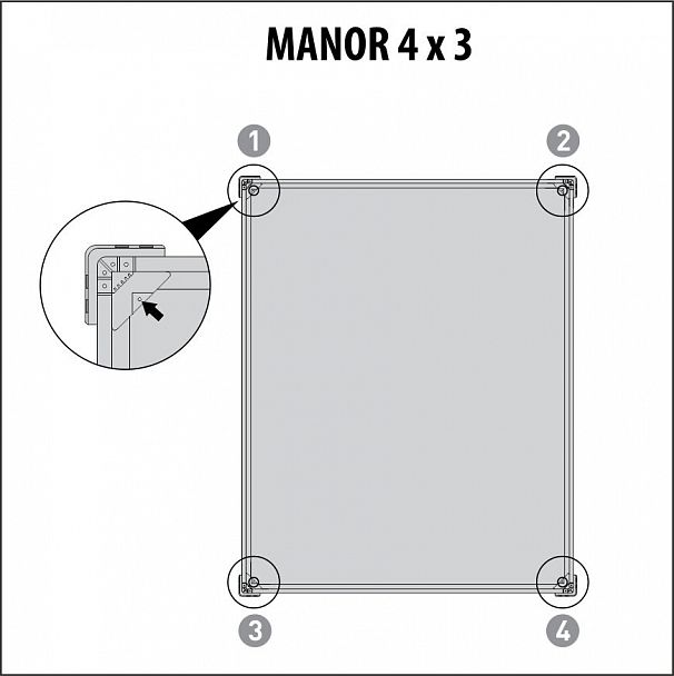 Сарай "MANOR 4x3" - Вид 6