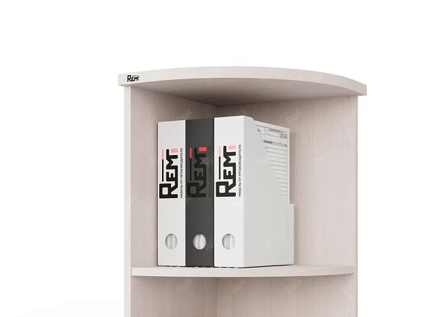ЛАЙТ / LIGHT RLG030-35x35 Угловой стеллаж 35x35x183 Дуб Молочный - Вид 5