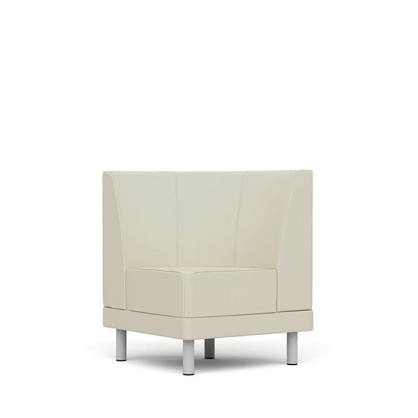 Секция угловая внутренняя Александрия экокожа светло-бежевая CN1112 - Вид 1