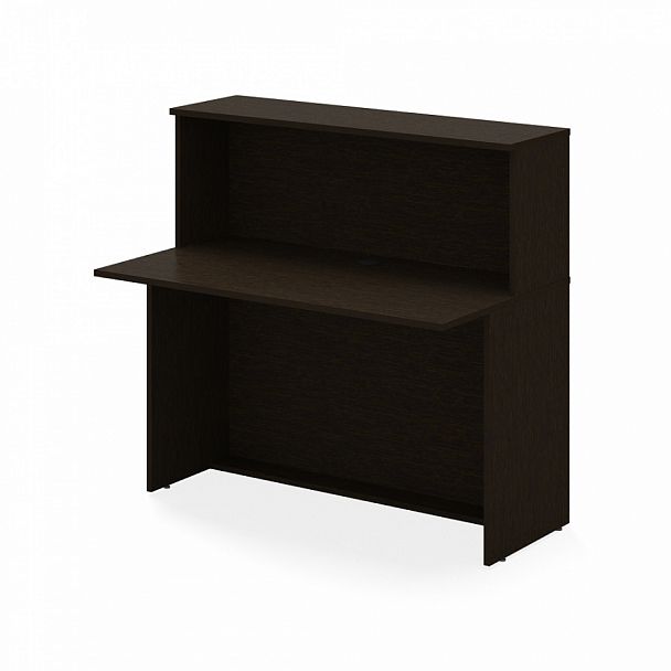 Стойка-ресепшн "Система-M" ПК-УНФО-СКР120х70-В1-179 дуб ферраре - Вид 1