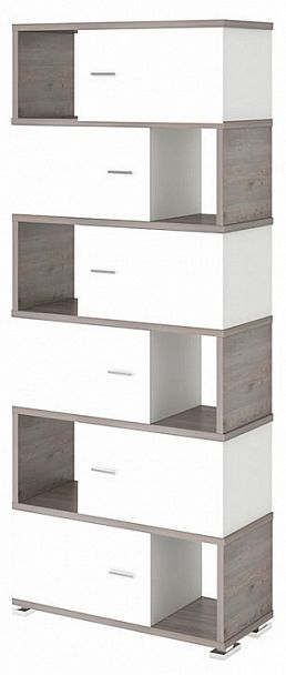 Шкаф комбинированный Домино СБ-30/6 Белый/Нельсон - Вид 1