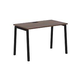 Стол прямой ELST 1167 Дуб Денвер тёмный/Черный 1160х670х750 EDIS - Фото предпросмотра