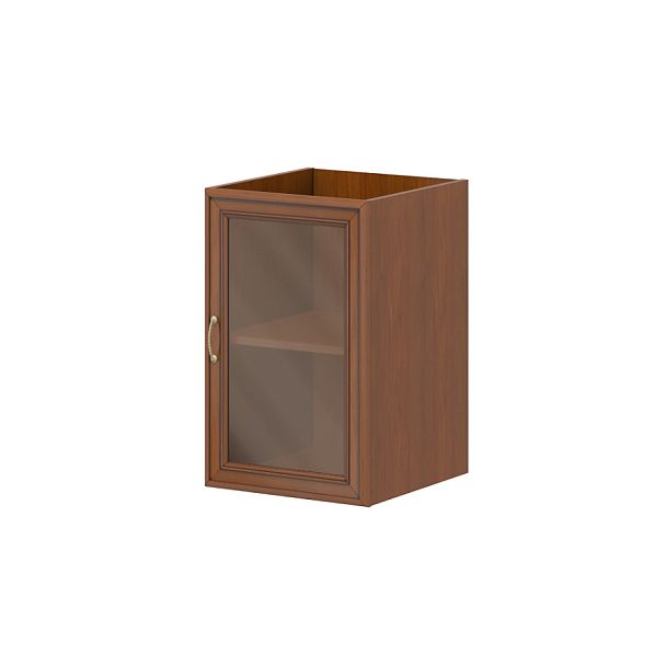 Узкая, низкая, не глубокая секция "Версаль"  ПК-ВР-КШ72Х45СТ/35-В1-198 орех орвието - Вид 1