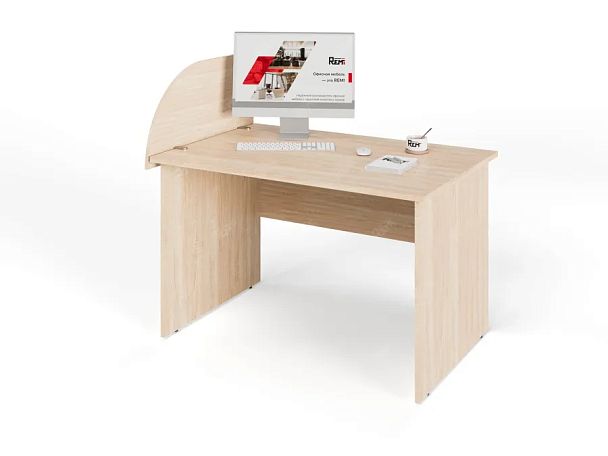 UNITY РПС-01-08 Дуб Сонома Перегородка скошенная 16х800х400 - Вид 2