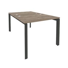 Onix Рабочая станция на П-образном м/к O.MP-D.RS-2.1.8 Тиквуд темный/Антрацит металл 980*1635*750 - Фото предпросмотра
