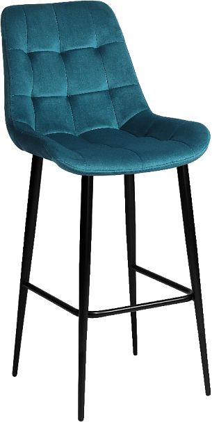 Комплект барных стульев Эйден, Confetti izumrud/черный, 3 шт. - Вид 3