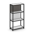 /catalog/kollektsii_i_serii/serii-ofisnoy-mebeli/serii-dlya-personala/shelf-mobile/belyy-brilliant/belyy-brilliant-metall-chernyy-w-26/stellazhi-chetyrekhurovnevye/shelf-mobile-stellazh-4-urovnya-1-sektsiya-vr-lt-stk-403-06-belyy-brilliant-metall-chernyy-w-26-600-/ - фотография