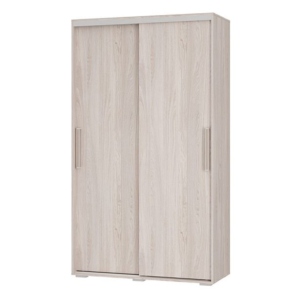 Шкаф-купе "Мебелони" ШКК-11 ясень белый - Вид 1