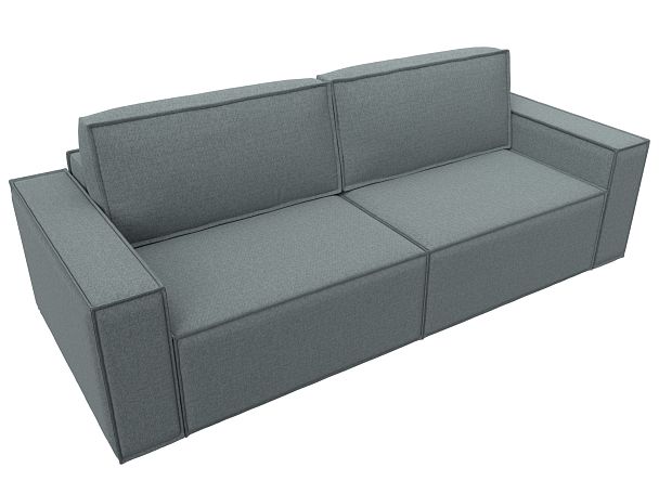 Диван прямой Куба Рогожка серый - Вид 5