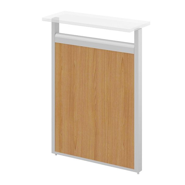 Модуль сплошной "Логика-ресепшн"  ПК-ЛГР-МДС112х150Д-В1-24 ольха - Вид 1