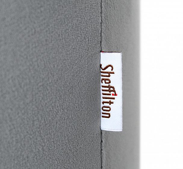 Пуф Sheffilton SHT-B7 угольно-серый/черный муар - Вид 8