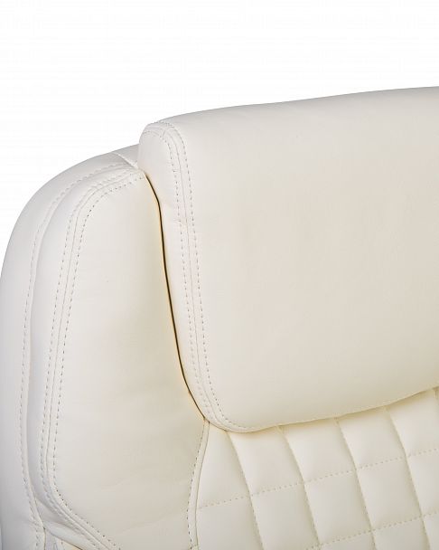 Офисное кресло для руководителей DOBRIN CHESTER (кремовый) - Вид 11