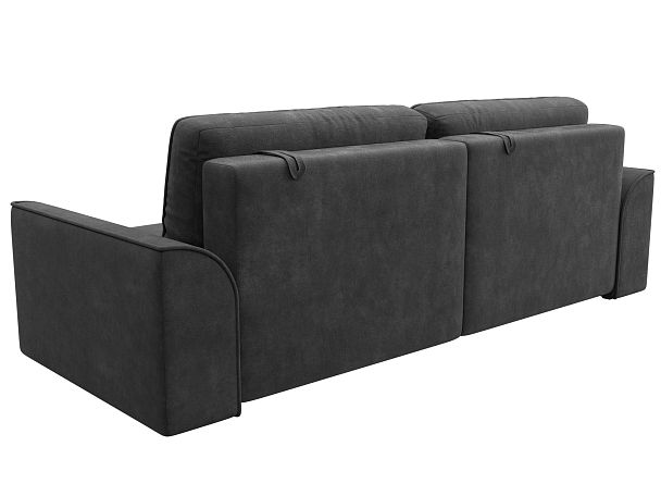 Диван прямой Лига-048 НПБ Велюр серый - Вид 5