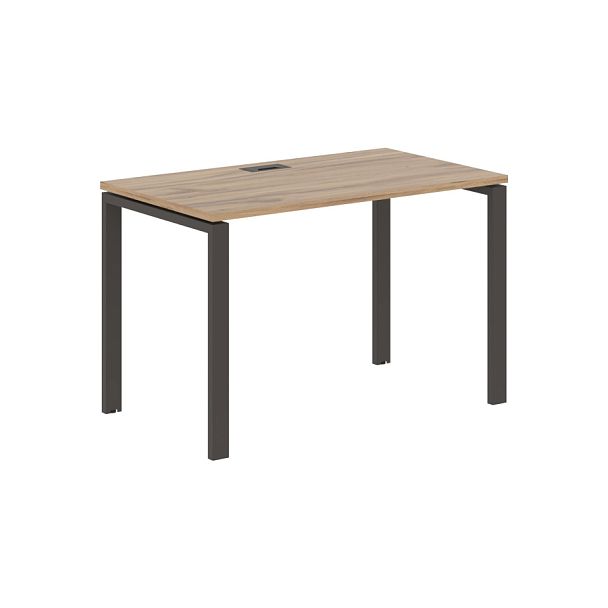 Стол прямой EUST 1167 Дуб Денвер светлый/Мокко 1160х670х750 EDIS - Вид 1